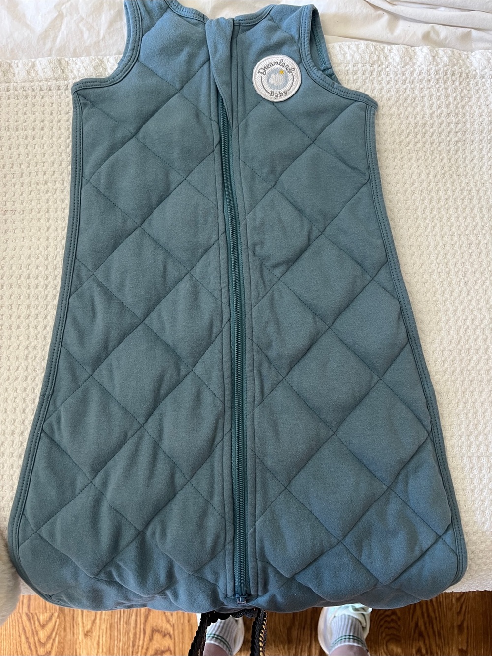 Dreamland Baby Teal Quilted Sleep Sack for Kids